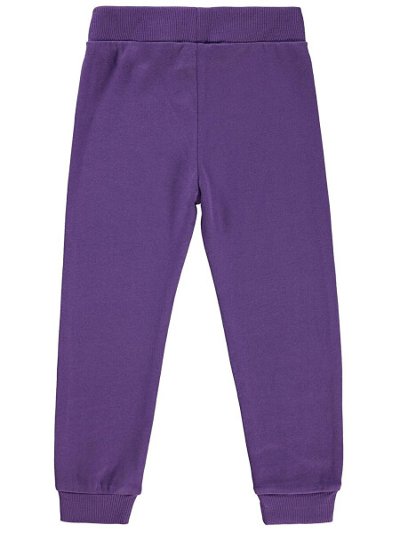 Girls Kids Sweatpants 2-5 Years Purple - 4