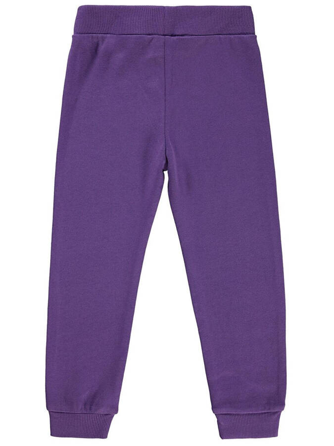 Girls Kids Sweatpants 2-5 Years Purple - 2