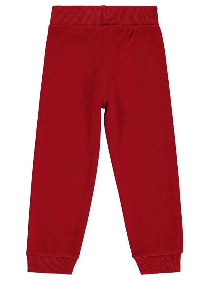 Girls Kids Sweatpants 2-5 Years Red - 4