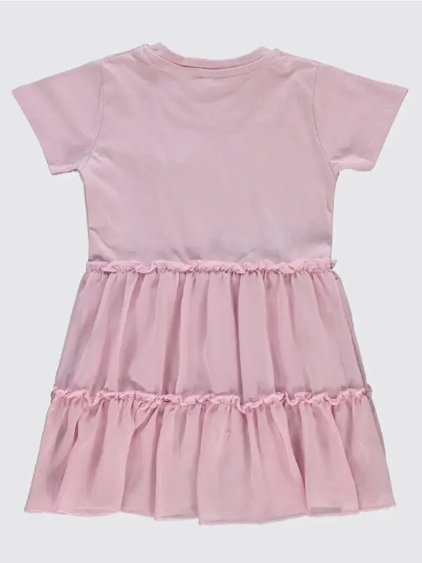 Girls Kız Çocuk Elbise 2-5 Yaş Lila-Lila - 2