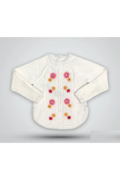 Girls' knitted sweater - PAMPINO
