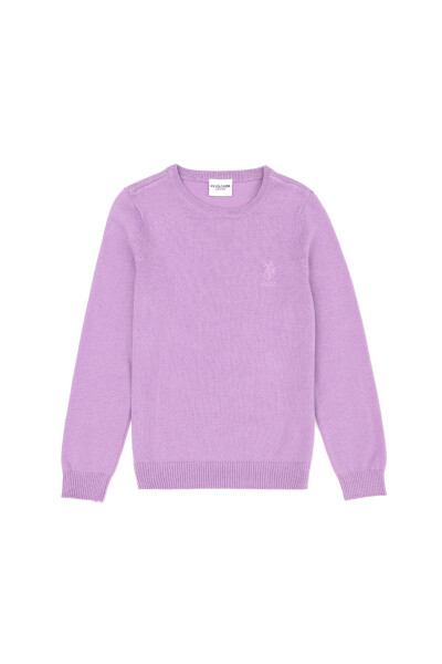 Girls Lilac Basic Sweater 50269399-VR034 - 7