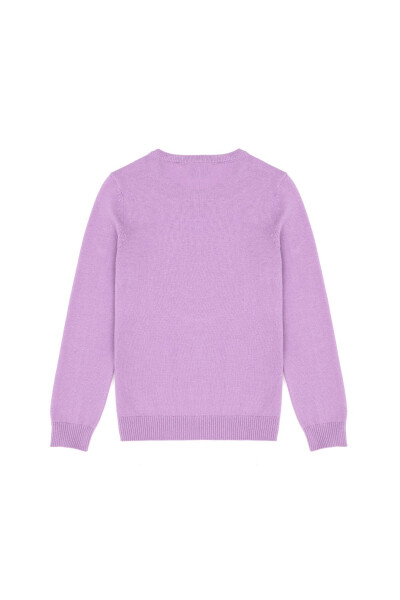 Girls Lilac Basic Sweater 50269399-VR034 - 8