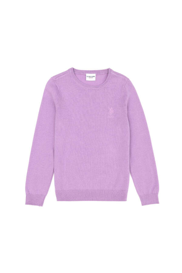 Girls Lilac Basic Sweater 50269399-VR034 - 4