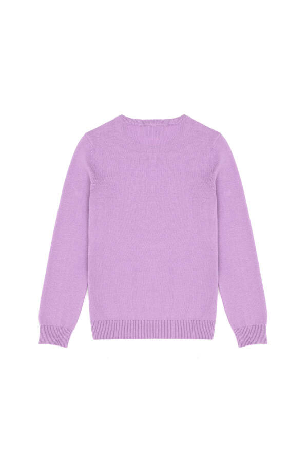 Girls Lilac Basic Sweater 50269399-VR034 - 2