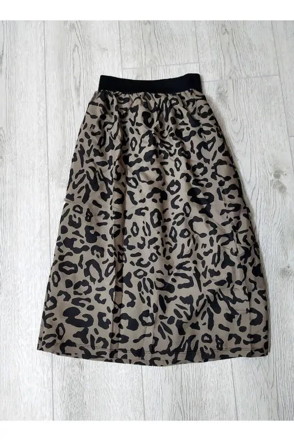 Girls' Long Skirt with Lining (Prayer Skirt) Everyday Skirt - 6