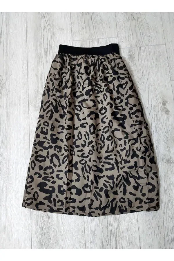 Girls' Long Skirt with Lining (Prayer Skirt) Everyday Skirt - 5