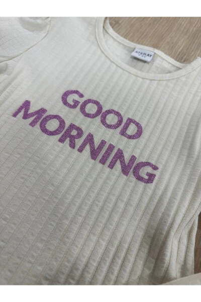 Girl's Long Sleeve Knit Sweater - 3