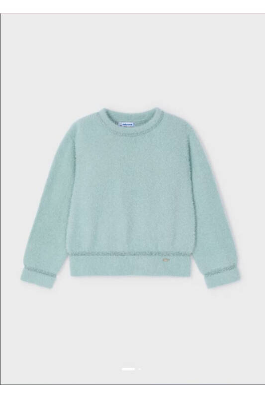 Girls' Mint Green Sweater 4353 - 1