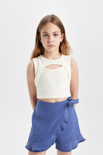 Girls Modal Shorts Skirt C8784A824HS - 2