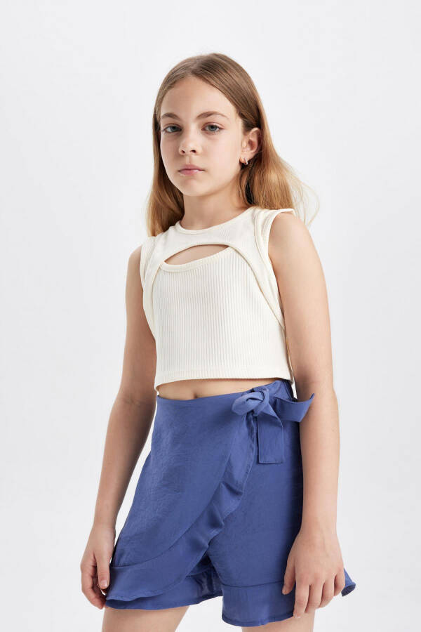 Girls Modal Shorts Skirt C8784A824HS - 3