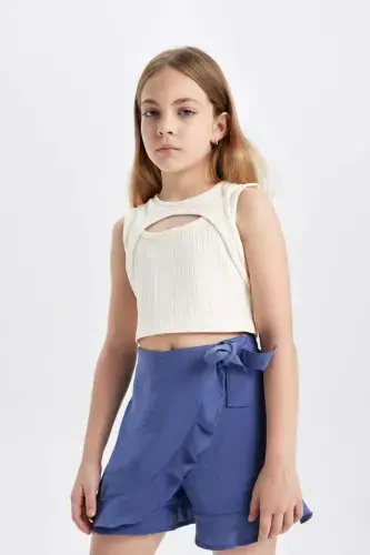 Girls Modal Shorts Skirt C8784A824HS - 3