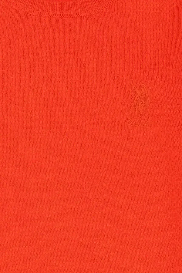 Girls Orange Basic Sweater 50269399-VR181 - 9