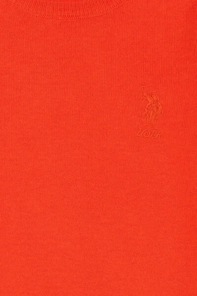 Girls Orange Basic Sweater 50269399-VR181 - 6