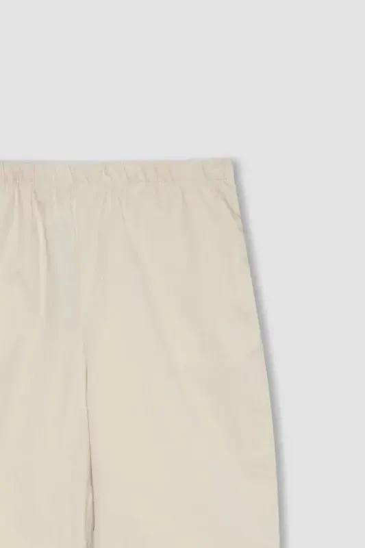 Girls' Parachute Cotton Pants B1115A824SM - 5