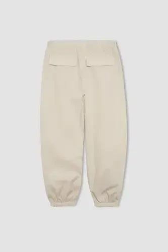 Girls' Parachute Cotton Pants B1115A824SM - 6