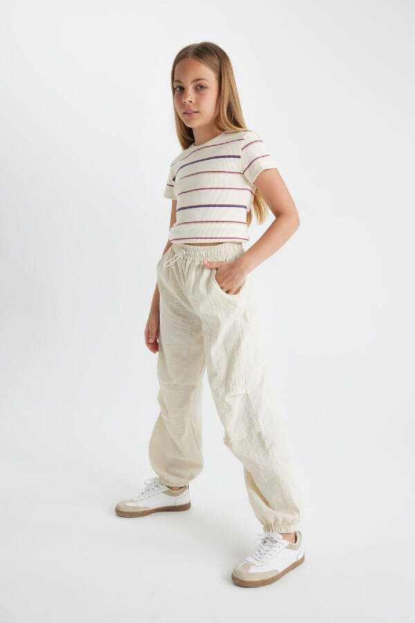 Girls' Parachute Jogger Pants D0646A824SM - 3