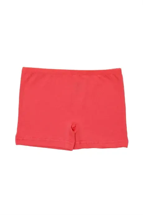 Girls Pink Pack of 5 Lycra Boxer Tights - 2