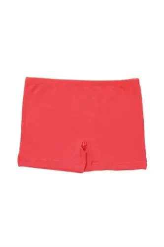 Girls Pink Pack of 5 Lycra Boxer Tights - 4