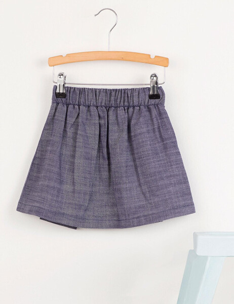 Girls' Pleated Short Skirt - 9