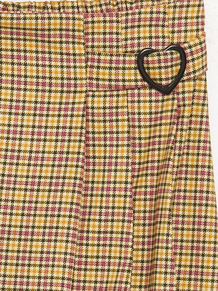 Girls' Pleated Skirt with Elastic Waistband - 9