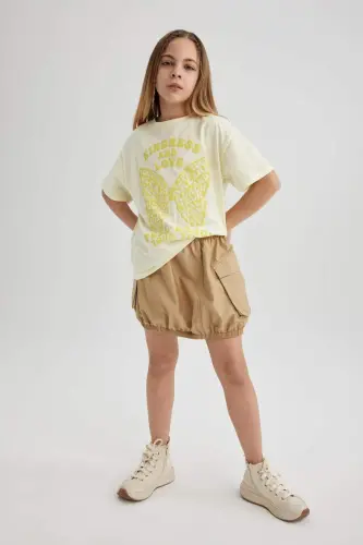 Girl's Poplin Skirt C0125a824sp - 5