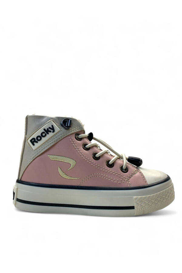 Girls' preschool powder/beige boots - 1