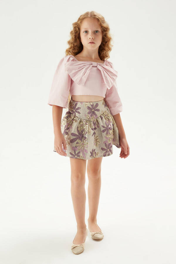 Girls' Printed Skirt - 1