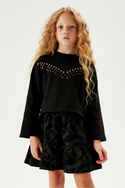 Girls' Printed Skirt - TYESS (1)