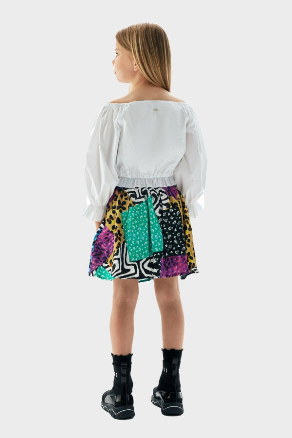 Girls' Printed Skirt 23PFWTJ4301 - 11