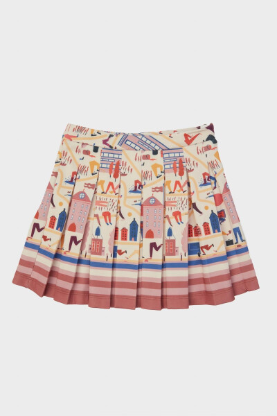 Girls Printed Skirt 23PFWTJ4306 - 5