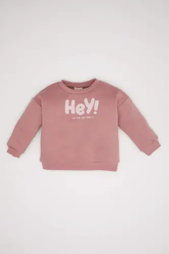Girls' Printed Sweatshirt D5403A5NS - 1