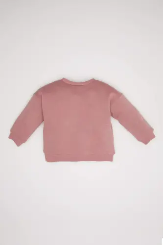 Girls' Printed Sweatshirt D5403A5NS - 4