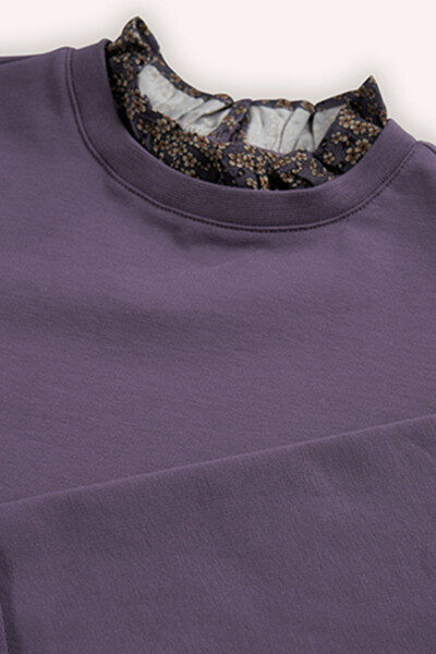 Girl's Purple Sweatshirt - 3