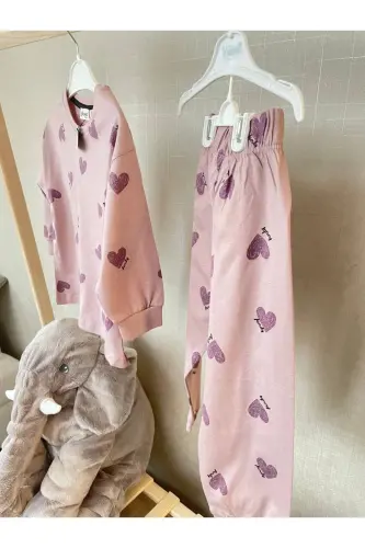 Girls pyjama set - Pink - 3