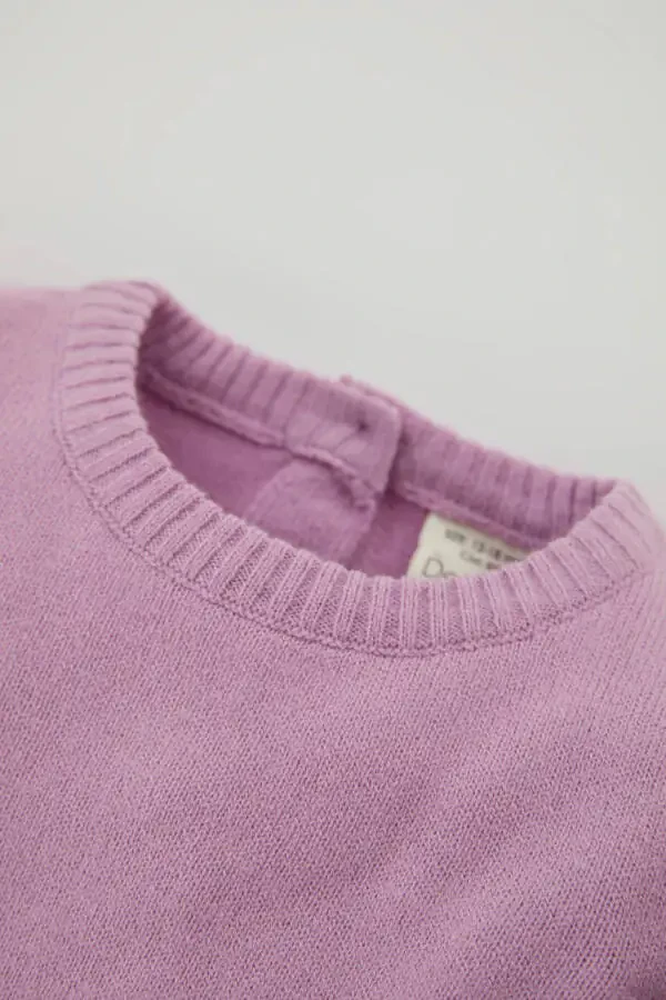 Girl's Regular Fit Crew Neck Sweater - 2