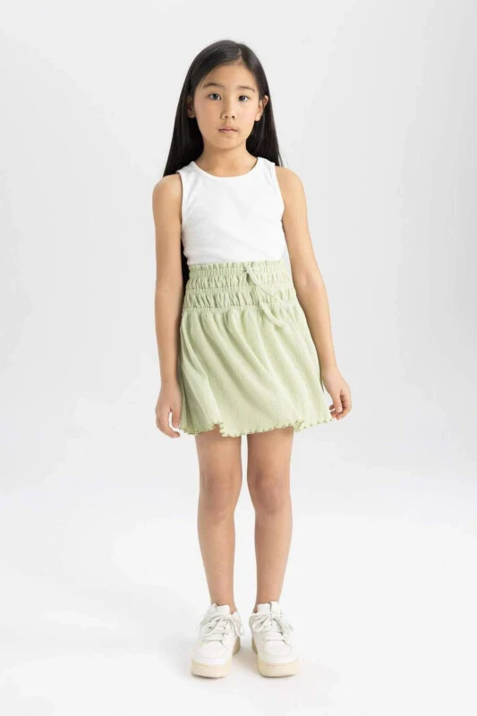 Girl's Ruffled Skirt C2996a824sm - DEFACTO