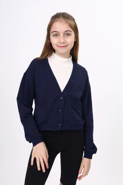 Girls' School Cardigan - TOONTOY