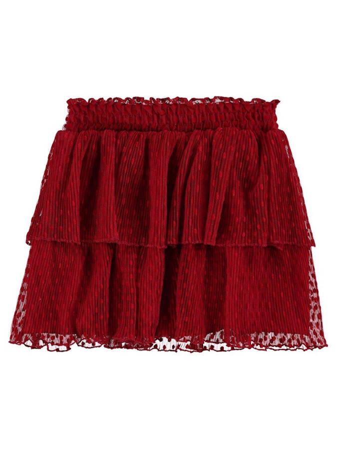 Girls Skirt 10-13 Years Old Red - 1