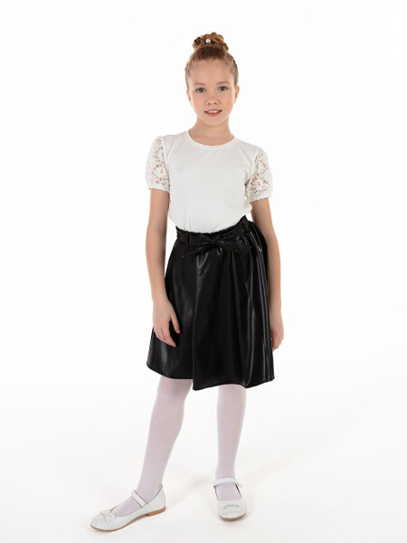 Girls Skirt 6-9 Years Old Black - 5