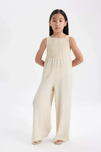 Girls Sleeveless Jumpsuit Romper C2991a824sm - 2