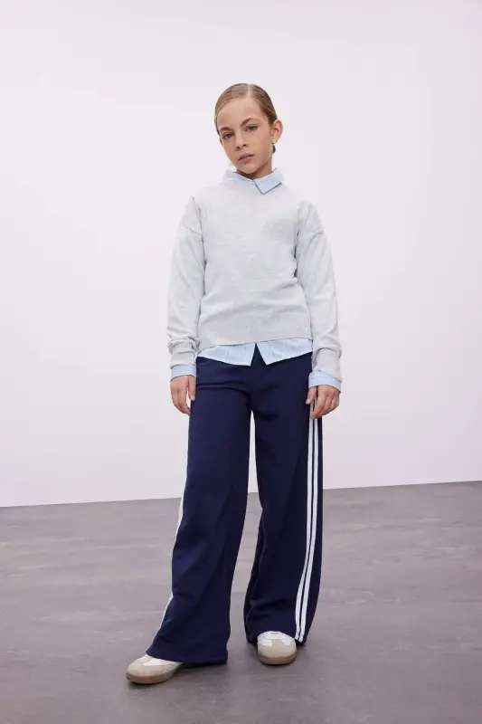 Girls Standard Fit Crew Neck Sweater C6902A824AU - 2