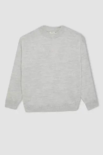 Girls Standard Fit Crew Neck Sweater C6902A824AU - 4