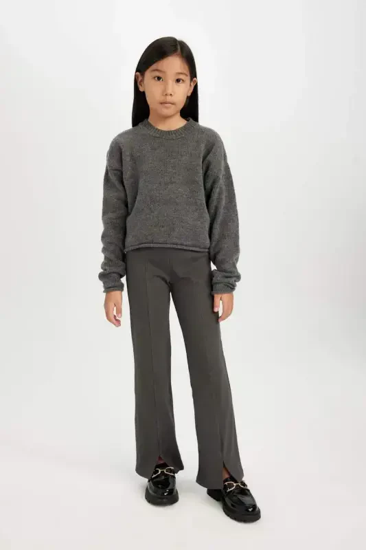Girls' Standard Fit Crew Neck Sweater C6908A824AU - 2