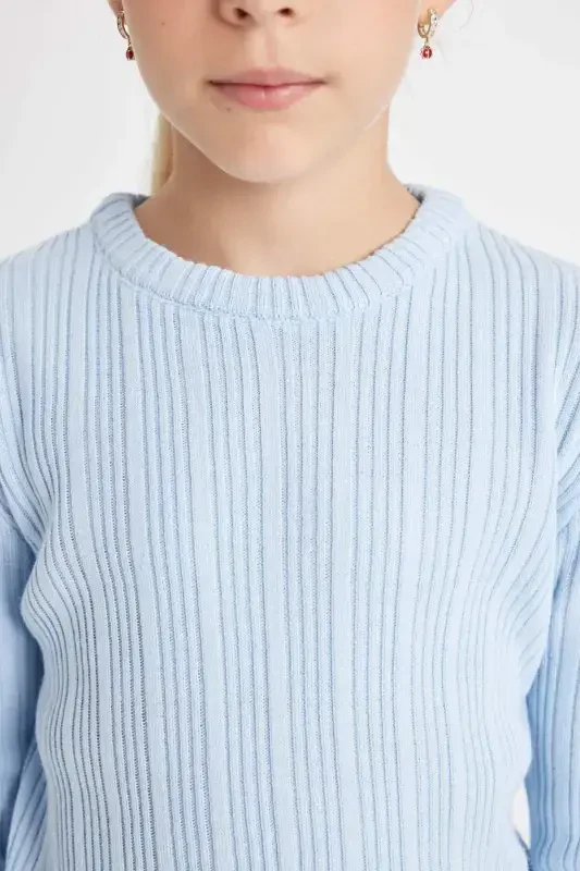 Girls Standard Fit Crew Neck Sweater C6911A824AU - 5