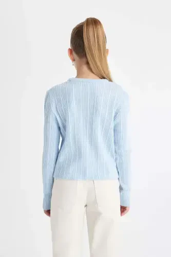 Girls Standard Fit Crew Neck Sweater C6911A824AU - 6