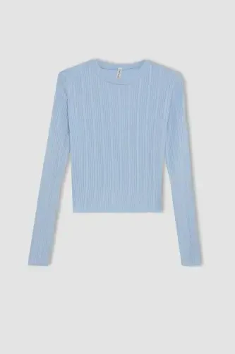 Girls Standard Fit Crew Neck Sweater C6911A824AU - 7