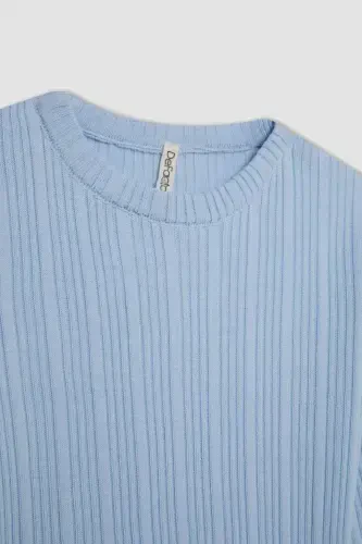 Girls Standard Fit Crew Neck Sweater C6911A824AU - 8