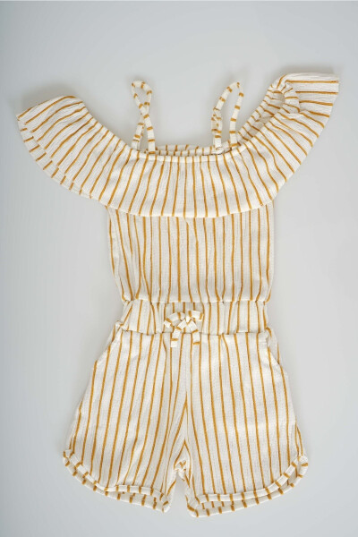 Girls' Strappy Jumpsuit - 1