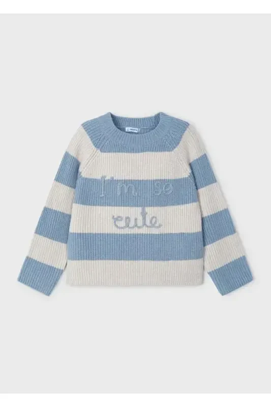 Girls Striped Sweater Celeste 4357 - 4
